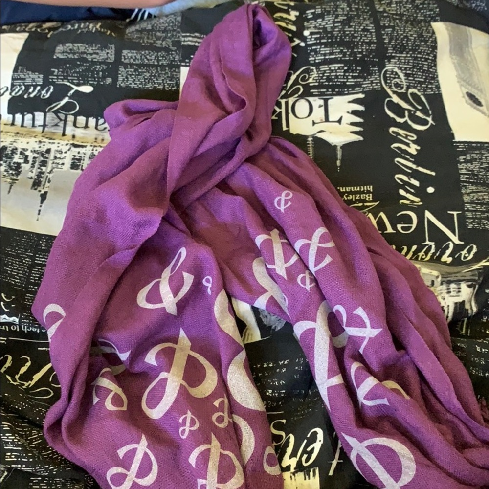 Book Lover Purple & Scarf